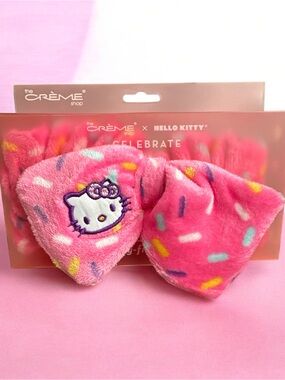The Crème Shop x Hello Kitty Celebrate Plush Bow Headband